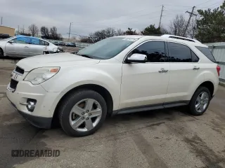 2015 Chevrolet Equinox LTZ with VIN 1GNFLHEK3FZ122311, listed as a Copart auction lot 44210775 with 166,022 mi miles and Salvage Title. Bid and sale history available at carsss.com. Image 1.