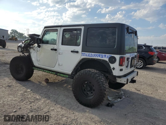 2016 Jeep Wrangler Unlimited Sport with VIN 1C4BJWDG5GL121549, listed as a Copart auction lot 67299323 with Not provided miles and Salvage title. Bid and sale history available at DreamBid. Image 2.