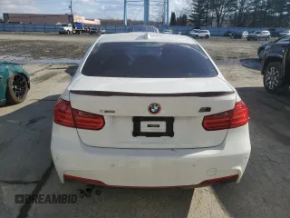 2013 BMW 3 Series 328i xDrive with VIN WBA3B5C54DF592272, listed as a Copart auction lot 43229765 with 134,360 mi miles and Salvage Title. Bid and sale history available at carsss.com. Image 6.
