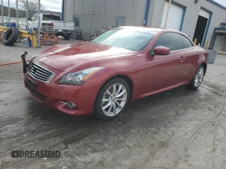 2015 Infiniti Q60 with VIN JN1CV6FE3FM810215, listed as a Copart auction lot 82045264 with 78,723 mi miles and Salvage title. Bid and sale history available at DreamBid. Image 1.