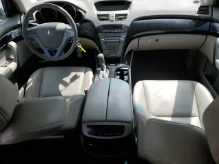 2009 Acura MDX with VIN 2HNYD28229H524259, listed as a Copart auction lot 54558615 with 162,409 mi miles and Salvage Title. Bid and sale history available at carsss.com. Image 8.