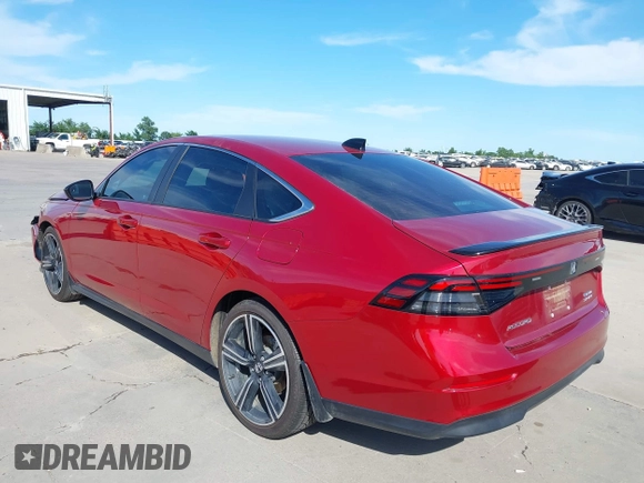 2024 Honda Accord Sport with VIN 1HGCY2F54RA091707, listed as a IAAI auction lot 42311738 with 11,996 mi miles and . Bid and sale history available at DreamBid. Image 3.