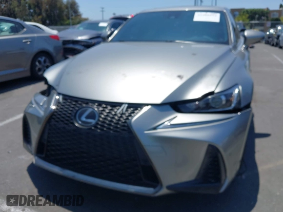 2020 Lexus IS 300 F Sport with VIN JTHGA1D22L5104377, listed as a IAAI auction lot 42488594 with 59,089 mi miles and . Bid and sale history available at DreamBid. Image 6.