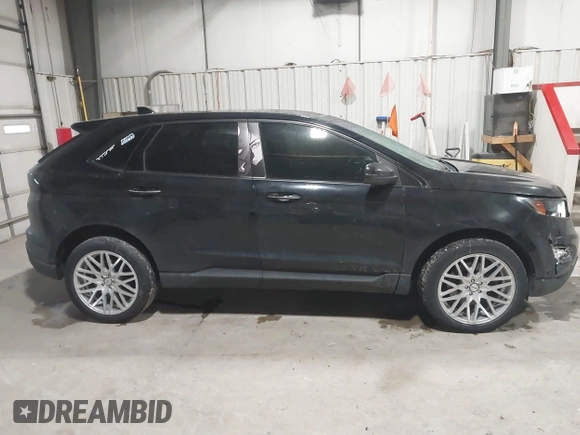 2017 Ford Edge Titanium with VIN 2FMPK4K96HBC47993, listed as a IAAI auction lot 41391418 with 132,532 mi miles. Bid and sale history available at carsss.com. Image 13.