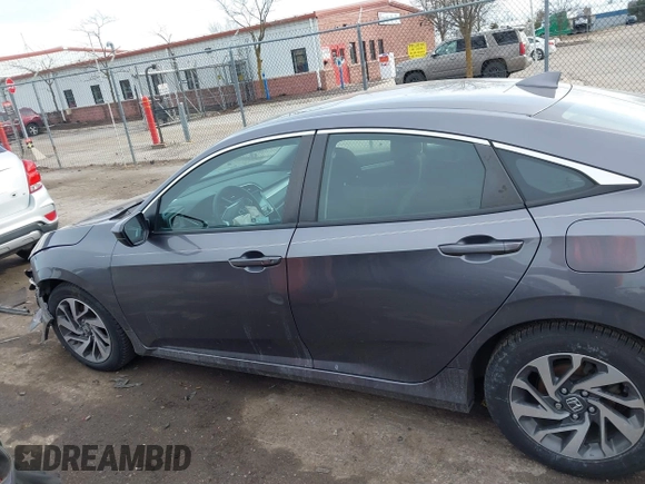 2018 Honda Civic Sedan EX with VIN 19XFC2F78JE005182, listed as a IAAI auction lot 41694161 with 101,158 mi miles. Bid and sale history available at carsss.com. Image 14.