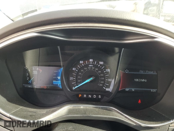 2016 Ford Fusion SE with VIN 3FA6P0HD9GR112888, listed as a Copart auction lot 53943925 with 177,863 mi miles and Clean Title. Bid and sale history available at carsss.com. Image 9.