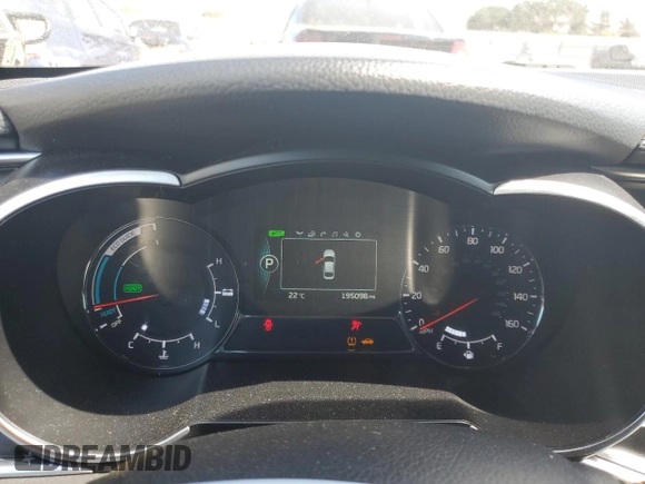 2015 Kia Optima Hybrid EX with VIN KNAGN4AD3F5087765, listed as a Copart auction lot 73155834 with 195,098 mi miles and Salvage Title. Bid and sale history available at carsss.com. Image 9.
