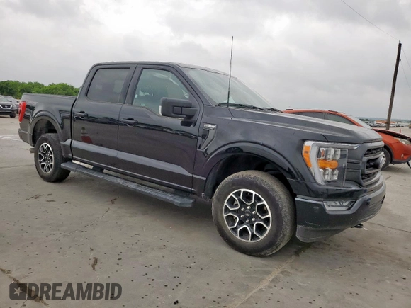 2023 Ford F-150 XL with VIN 1FTFW1E59PFA89187, listed as a Copart auction lot 55174755 with 62,858 mi miles and Clean Title. Bid and sale history available at carsss.com. Image 4.