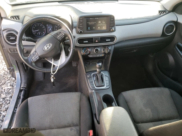 2021 Hyundai Kona SEL with VIN KM8K22AA7MU607366, listed as a Copart auction lot 82189284 with 100,544 mi miles and Salvage Title. Bid and sale history available at carsss.com. Image 8.
