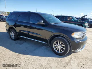 2016 Dodge Durango SXT with VIN 1C4RDHAG2GC345416, listed as a Copart auction lot 46879365 with 54,430 mi miles and Salvage Title. Bid and sale history available at carsss.com. Image 4.