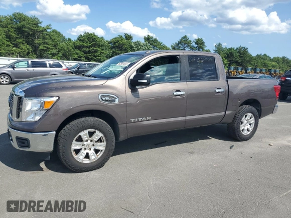 2017 Nissan Titan SV z VIN 1N6AA1EJ9HN543447, wystawiony jako Copart lot #57622105 z przebiegiem 105 975 mil mil oraz Nie do naprawy • Non repairable. Historia ofert i sprzedaży dostępna na DreamBid. Obrazek 1.