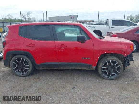 2020 Jeep Renegade Sport with VIN ZACNJAAB4LPM06853, listed as a IAAI auction lot 41797460 with Not Provided miles and . Bid and sale history available at carsss.com. Image 14.
