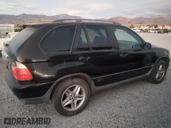 2002 BMW X5 4.4i with VIN 5UXFB33572LH32061, listed as a Copart auction lot 81917514 with 0 mi miles and Salvage Title. Bid and sale history available at carsss.com. Image 3.
