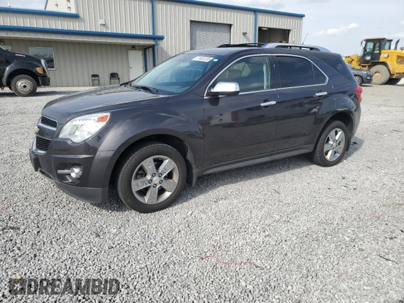 2013 Chevrolet Equinox LTZ with VIN 2GNFLGEK2D6126370, listed as a Copart auction lot 51602235 with 76,682 mi miles and Salvage Title. Bid and sale history available at DreamBid. Image 1.