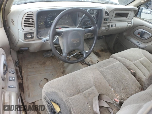 1997 GMC Sierra 1500 with VIN 1GTGC24R4VZ546832, listed as a Copart auction lot 87954535 with 411,941 mi miles and Clean Title. Bid and sale history available at DreamBid. Image 8.