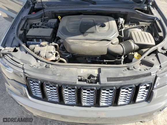 2021 Jeep Grand Cherokee Laredo X with VIN 1C4RJEAG1MC812893, listed as a Copart auction lot 45236085 with 43,286 mi miles and Salvage Title. Bid and sale history available at carsss.com. Image 12.