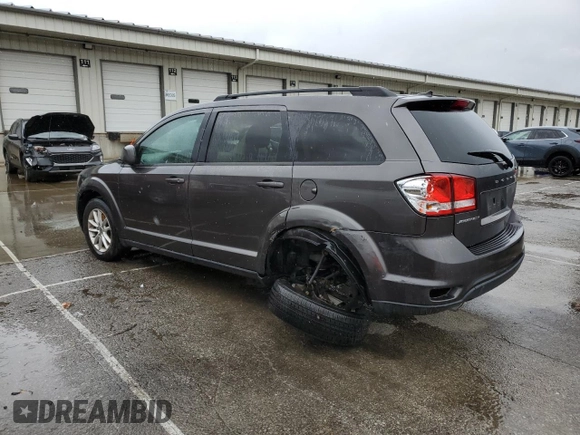 2017 Dodge Journey SXT z VIN 3C4PDCBG4HT514494, wystawiony jako Copart lot #55335735 z przebiegiem 101 670 mil mil oraz Szkoda całkowita • Salvage title. Historia ofert i sprzedaży dostępna na DreamBid. Obrazek 2.
