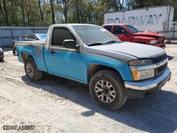 2005 Chevrolet Colorado Z85 with VIN 1GCCS148758286774, listed as a Copart auction lot 51073225 with 267,311 mi miles and Salvage Title. Bid and sale history available at carsss.com. Image 4.