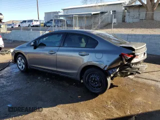 2013 Honda Civic LX z VIN 2HGFB2F55DH547318, wystawiony jako Copart lot #88117425 z przebiegiem 130 428 mil mil oraz Szkoda całkowita • Salvage title. Historia ofert i sprzedaży dostępna na DreamBid. Obrazek 2.