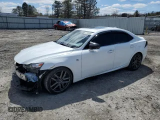 2016 Lexus IS 300 with VIN JTHCM1D22G5014691, listed as a Copart auction lot 51509995 with 102,127 mi miles and Salvage Title. Bid and sale history available at carsss.com. Image 1.