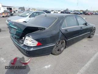 2001 Mercedes-Benz S 320/430/500 with VIN WDBNG70J11A135940, listed as a IAAI auction lot 41402937 with 172,277 mi miles and . Bid and sale history available at DreamBid. Image 4.
