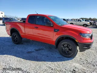 2022 Ford Ranger XL with VIN 1FTER1EH8NLD41152, listed as a Copart auction lot 81456204 with 56,857 mi miles and Salvage Title. Bid and sale history available at carsss.com. Image 4.