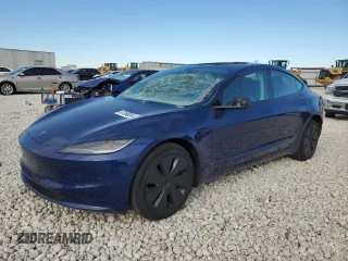 2024 Tesla Model 3 z VIN 5YJ3E1EA1RF786377, wystawiony jako Copart lot #87090344 z przebiegiem 8445 mil mil oraz Szkody całkowita. Historia ofert i sprzedaży dostępna na DreamBid. Obrazek 1.