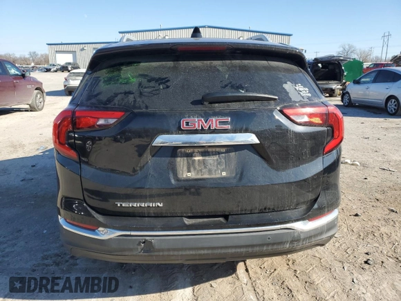 2018 GMC Terrain SLT with VIN 3GKALPEV9JL234431, listed as a Copart auction lot 86810104 with 144,719 mi miles and Salvage Title. Bid and sale history available at DreamBid. Image 6.