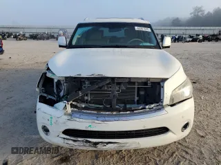 2014 Infiniti QX80 with VIN JN8AZ2NE1E9067174, listed as a Copart auction lot 43351525 with 115,255 mi miles and Salvage Title. Bid and sale history available at carsss.com. Image 5.