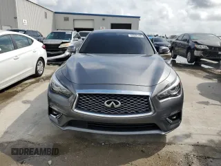 2023 Infiniti Q50 Luxe z VIN JN1EV7BR2PM541987, wystawiony jako Copart lot #53506195 z przebiegiem 65 202 mil mil oraz Szkoda całkowita • Salvage title. Historia ofert i sprzedaży dostępna na DreamBid. Obrazek 5.