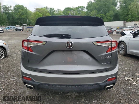 2022 Acura RDX Advance with VIN 5J8TC2H7XNL013573, listed as a Copart auction lot 55359905 with 49,229 mi miles and Salvage title. Bid and sale history available at DreamBid. Image 6.