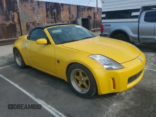 2005 Nissan 350Z Touring with VIN JN1AZ36A25M759523, listed as a Copart auction lot 43478515 with 140,771 mi miles and Salvage Title. Bid and sale history available at carsss.com. Image 4.