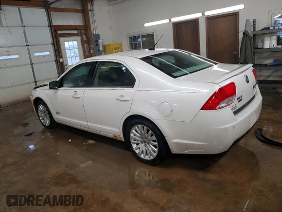 2010 Mercury Milan Hybrid with VIN 3MEDM0L39AR651185, listed as a Copart auction lot 86649294 with 185,357 mi miles and Salvage Title. Bid and sale history available at carsss.com. Image 2.
