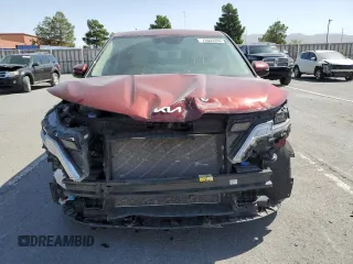 2024 Kia Carnival LX with VIN KNDNB4H32R6337785, listed as a Copart auction lot 73603244 with 22,129 mi miles and Salvage Title. Bid and sale history available at carsss.com. Image 5.