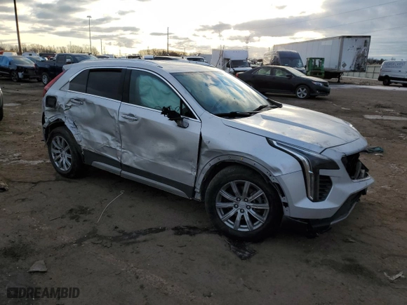 2020 Cadillac XT4 AWD Premium Luxury with VIN 1GYFZDR40LF024095, listed as a Copart auction lot 42299925 with 91,775 mi miles and Non Repairable. Bid and sale history available at carsss.com. Image 4.
