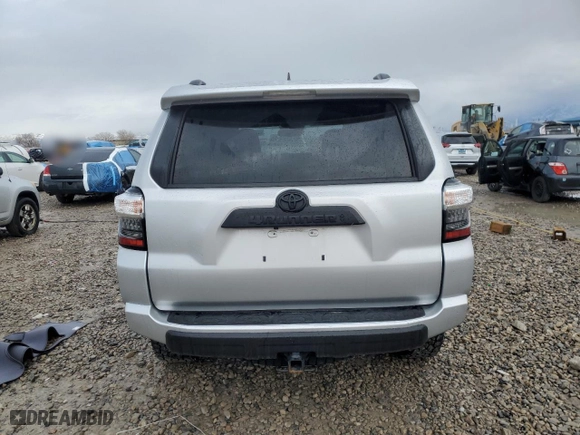 2021 Toyota 4Runner TRD Off Road with VIN JTEPU5JR7M5954519, listed as a Copart auction lot 86282764 with 32,006 mi miles and Salvage Title. Bid and sale history available at carsss.com. Image 6.