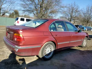 1999 BMW 5 Series 528iA with VIN WBADM6332XBY20915, listed as a Copart auction lot 45206785 with 165,946 mi miles and Salvage Title. Bid and sale history available at carsss.com. Image 3.