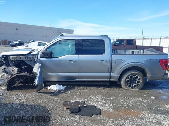 2021 Ford F-150 XL with VIN 1FTEW1CP3MFA22273, listed as a IAAI auction lot 41406480 with 65,914 mi miles and . Bid and sale history available at DreamBid. Image 13.
