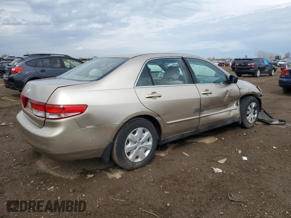 2004 Honda Accord LX z VIN 1HGCM56364A114795, wystawiony jako Copart lot #53898405 z przebiegiem 174 021 mil mil oraz Szkoda całkowita • Salvage title. Historia ofert i sprzedaży dostępna na DreamBid. Obrazek 3.