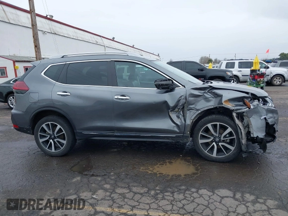 2019 Nissan Rogue SV with VIN 5N1AT2MV3KC791036, listed as a IAAI auction lot 41637400 with 119,653 mi miles. Bid and sale history available at carsss.com. Image 13.