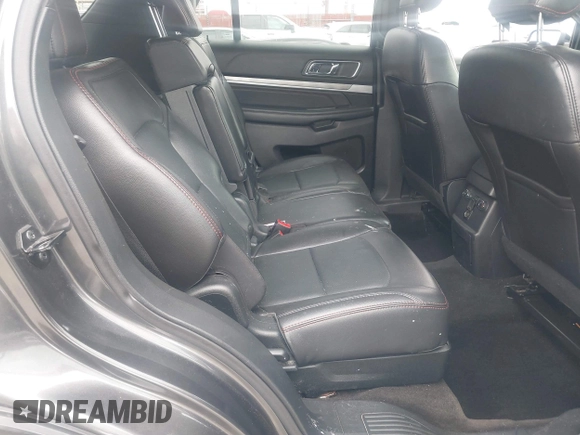 2018 Ford Explorer Sport with VIN 1FM5K8GT8JGB79584, listed as a IAAI auction lot 41894627 with 99,143 mi miles and . Bid and sale history available at DreamBid. Image 8.
