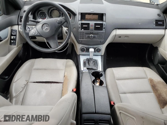 2011 Mercedes-Benz C-Class C 300 Sport with VIN WDDGF8BB7BR167096, listed as a Copart auction lot 51283765 with 175,092 mi miles and Salvage Title. Bid and sale history available at carsss.com. Image 8.