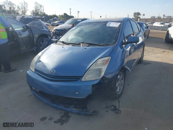 2005 Toyota Prius with VIN JTDKB20U857045235, listed as a IAAI auction lot 41834937 with 227,623 mi miles. Bid and sale history available at carsss.com. Image 17.
