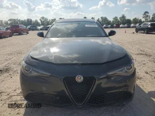 2019 Alfa Romeo Giulia Ti Sport with VIN ZARFAMBN8K7616651, listed as a Copart auction lot 72022264 with 28,763 mi miles and Salvage Title. Bid and sale history available at carsss.com. Image 5.
