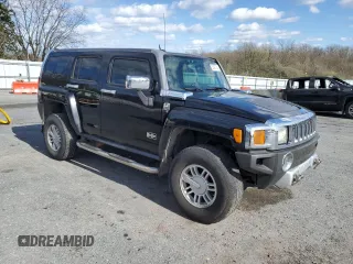 2008 Hummer H3 with VIN 5GTEN13E288113443, listed as a Copart auction lot 52597455 with 170,204 mi miles and Clean Title. Bid and sale history available at carsss.com. Image 4.