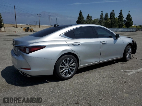 2019 Lexus ES 350 z VIN 58ABZ1B16KU024281, wystawiony jako Copart lot #57406825 z przebiegiem 64 352 mil mil oraz Szkoda całkowita • Salvage title. Historia ofert i sprzedaży dostępna na DreamBid. Obrazek 3.