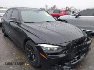 2015 BMW 3 Series 328i with VIN WBA3A5C59FF606236, listed as a IAAI auction lot 41690502 with 115,085 mi miles. Bid and sale history available at carsss.com. Image 1.