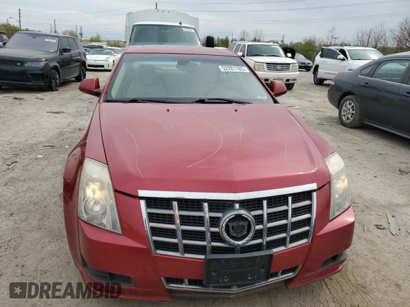 2012 Cadillac CTS Luxury with VIN 1G6DH5E58C0131602, listed as a Copart auction lot 52281185 with 106,409 mi miles and Clean Title. Bid and sale history available at DreamBid. Image 5.