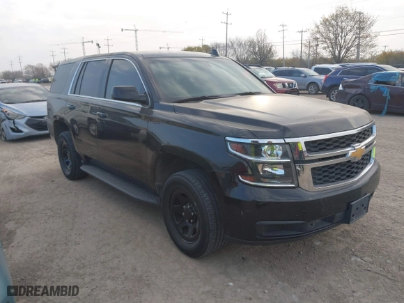 2017 Chevrolet Tahoe Commercial with VIN 1GNLCDEC8HR153626, listed as a IAAI auction lot 41797060 with 63,177 mi miles. Bid and sale history available at carsss.com. Image 1.