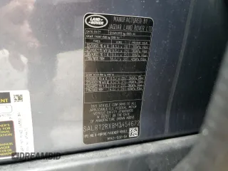 2021 Land Rover Discovery S R-Dynamic z VIN SALRT2RX8M2454672, wystawiony jako Copart lot #55284125 z przebiegiem 62 192 mil mil oraz Szkoda całkowita • Salvage title. Historia ofert i sprzedaży dostępna na DreamBid. Obrazek 14.